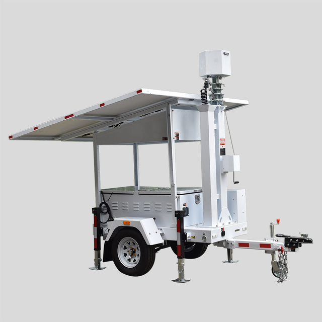 UST-600 মোবাইল সোলার লাইটিং টাওয়ার সোলার জেনারেটর